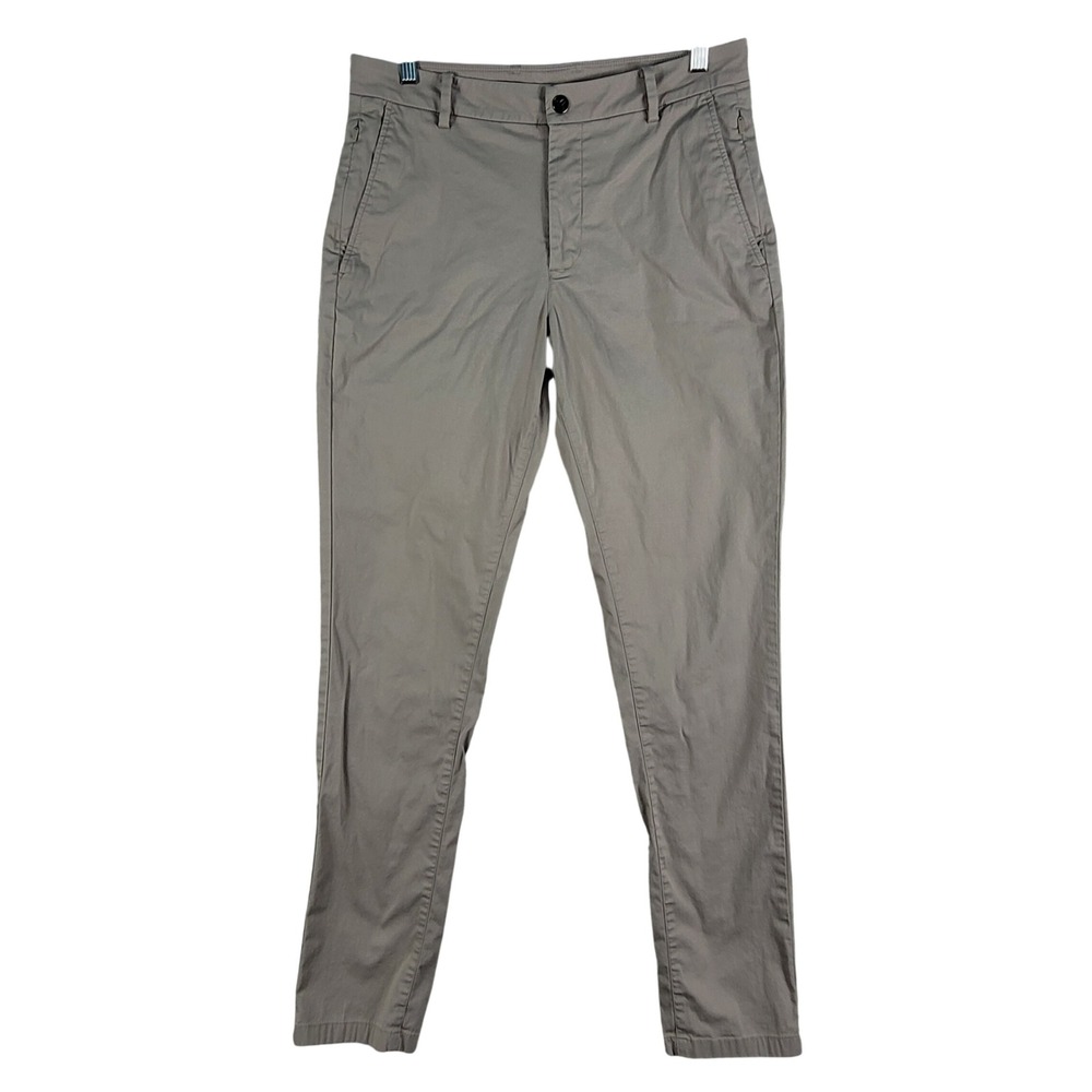 Birddogs Chino‎ Pants Men's Size 32x34 Khaki Good Built-in Liner Slim Straight